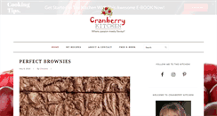Desktop Screenshot of cranberrykitchen.com